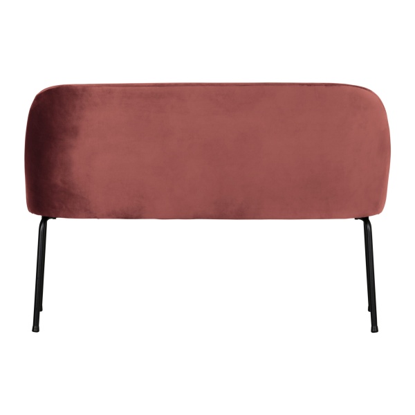 Vogue Eetbank Fluweel Chestnut