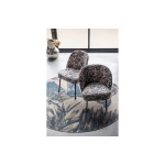Vogue Fauteuil Fluweel Bouquet Milk