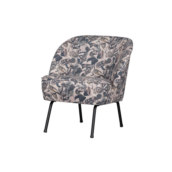 Vogue Fauteuil Fluweel Bouquet Milk