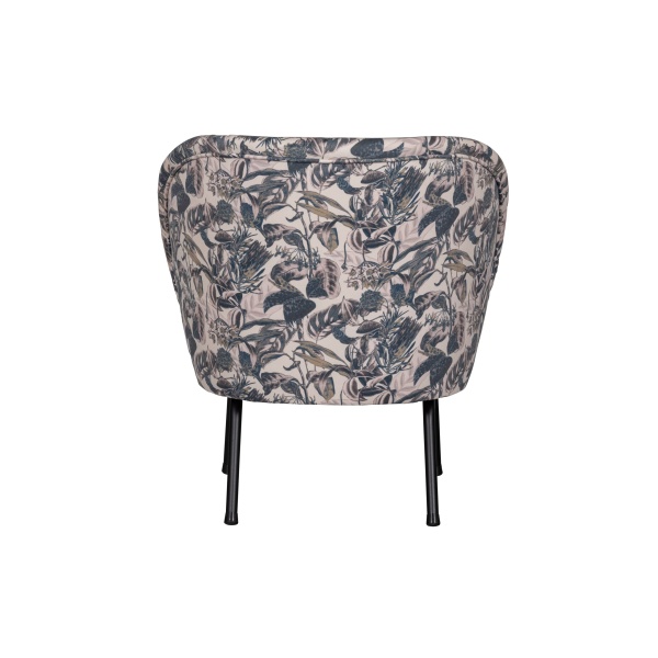 Vogue Fauteuil Fluweel Bouquet Milk