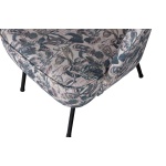 Vogue Fauteuil Fluweel Bouquet Milk