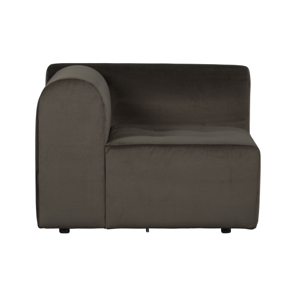 Caleidoscoop 1-zits Arm Rechts Velvet Warm Green