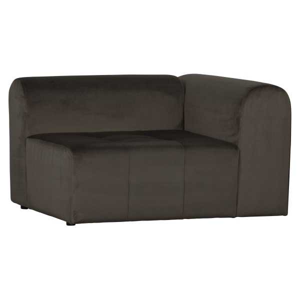Caleidoscoop 1-zits Arm Rechts Velvet Warm Green