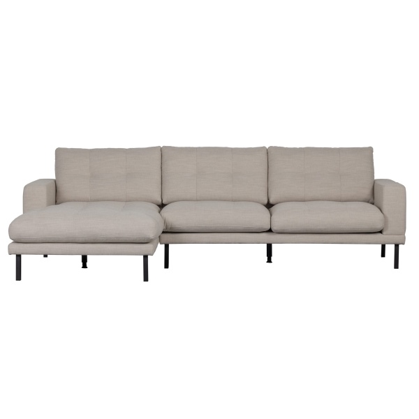 River Chaise Longue Padded Links Naturel