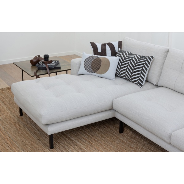 River Chaise Longue Padded Links Naturel