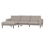 River Chaise Longue Padded Links Naturel