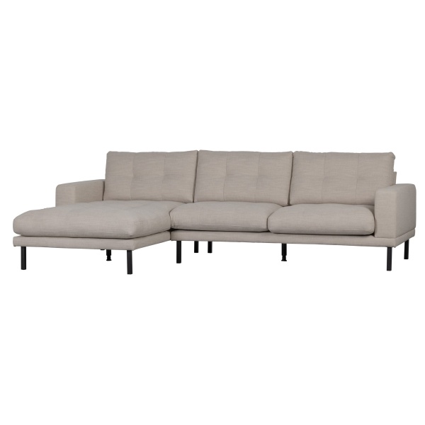 River Chaise Longue Padded Links Naturel