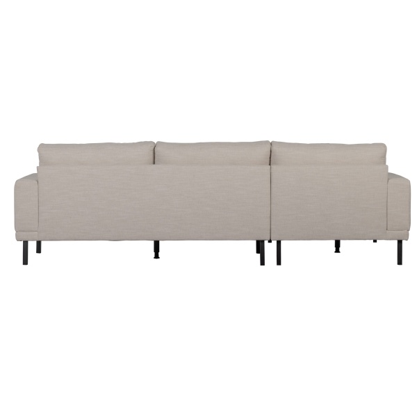 River Chaise Longue Padded Links Naturel