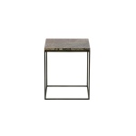 Set V 2 - Mellow Bijzettafels Marmer Antique Brass