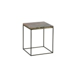 Set V 2 - Mellow Bijzettafels Marmer Antique Brass