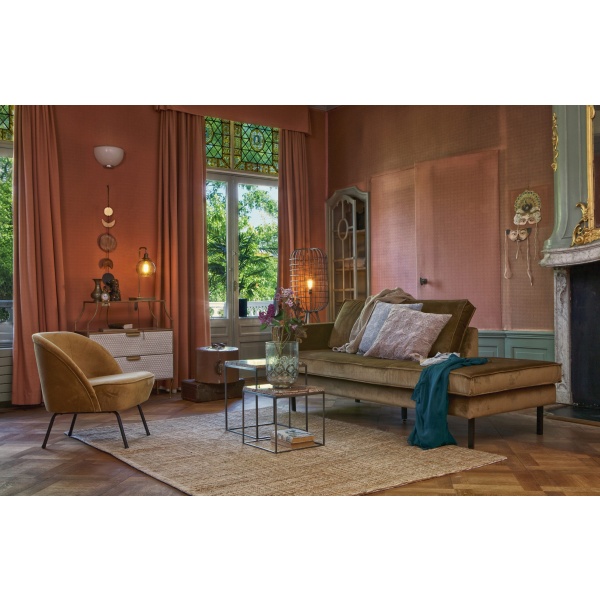 Set V 2 - Mellow Bijzettafels Marmer Antique Brass