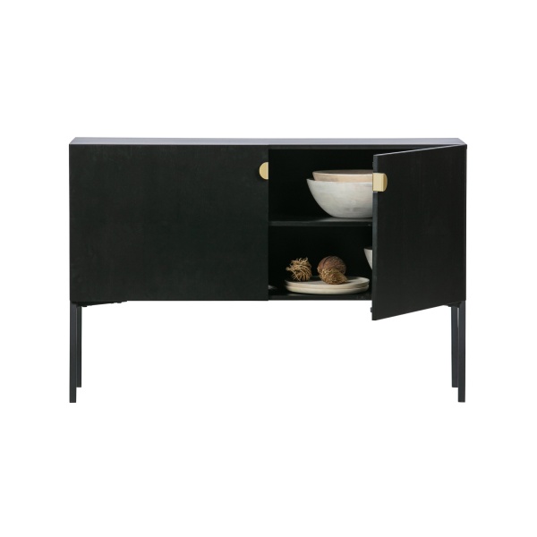 Hero Sidetable Hout/metaal Zwart [fsc]