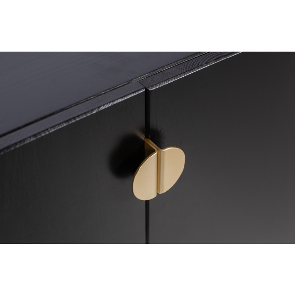 Hero Sidetable Hout/metaal Zwart [fsc]