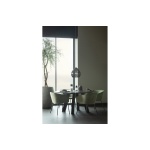 Rhonda Xl Eettafel Ø150cm Eiken Blacknight [fsc]