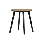 Ditmer Bijzettafel Hout Naturel/zwart