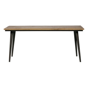 Guild Tafel Naturel Met Zwart Onderstel 220x90