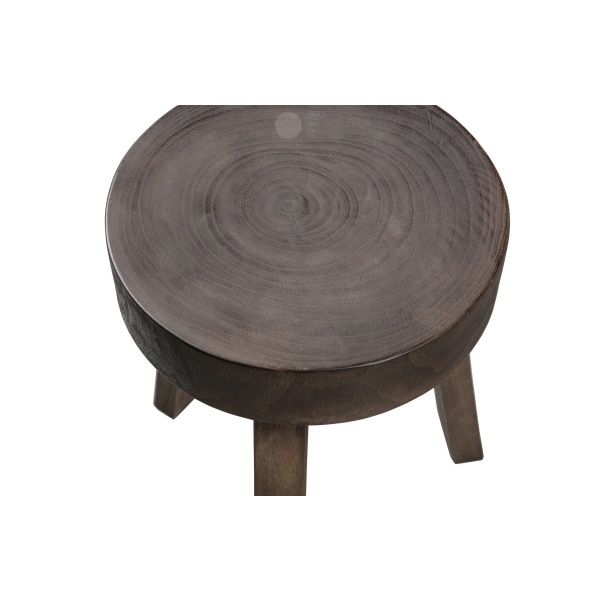 Sef Krukje Hout Donkerbruin 45x32x32