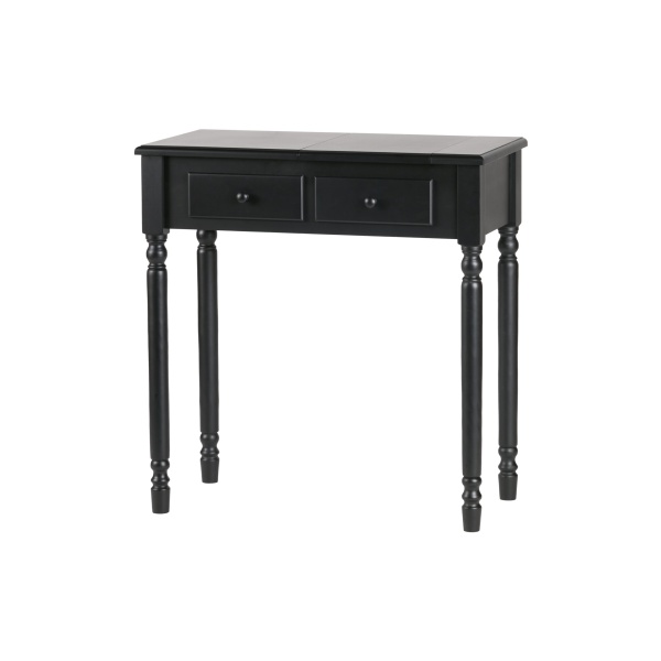 Romy Hal/kaptafel Hout Zwart