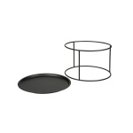Ivar Bijzettafel Large 56cm Zwart