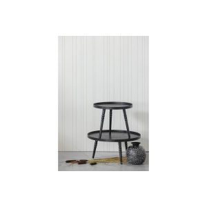 Ponto Bijzettafel Hout Zwart 45xø55