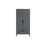 Adam 2-deurs Kast Grenen Steel Grey [fsc]