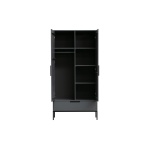 Adam 2-deurs Kast Grenen Steel Grey [fsc]