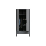 Adam 2-deurs Kast Grenen Steel Grey [fsc]