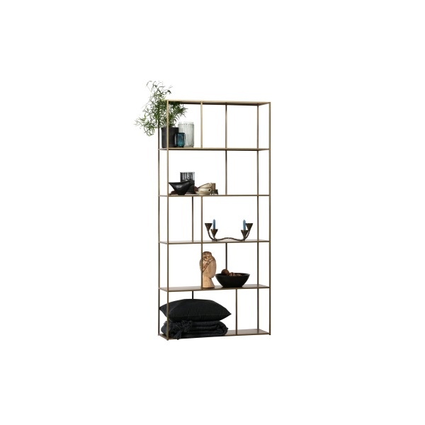 Valued Vakkenkast Metaal Antique Brass