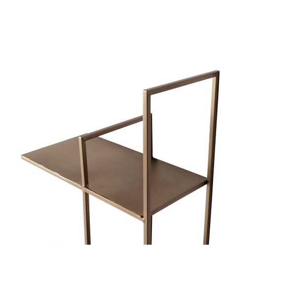 Zach Wandkast Metaal Antique Grey
