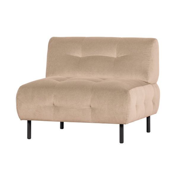 Lloyd Fauteuil Gewassen Fluweel Sea Salt