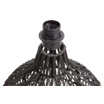 Macy Tafellamp Voet Rattan Look Zwart