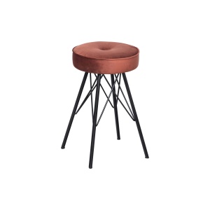 Bella Kruk Fluweel Brick Red