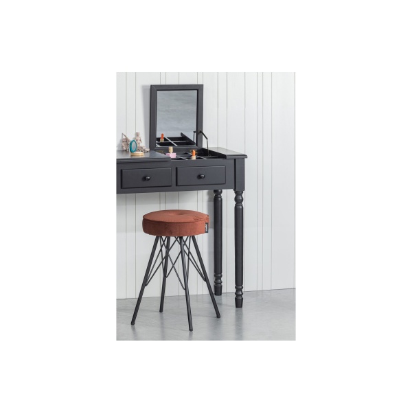 Bella Kruk Fluweel Brick Red