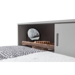 Connect Hoekbed Grenen Betongrijs [fsc]