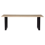 Combi-tablo: Boomstam Eiken 199x90 & U-poot