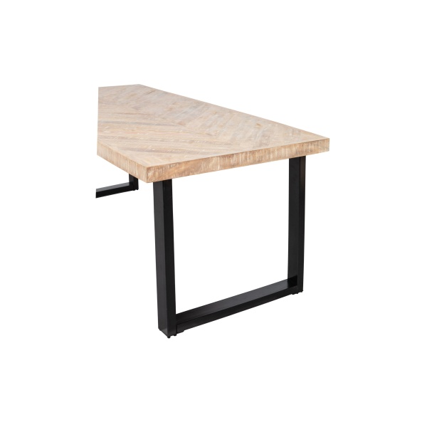Combi-tablo: Mango Visgraat 180x90 & U-poot