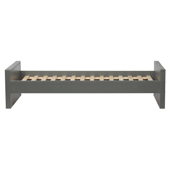 Morris Bed Grenen Leem 90x200cm Excl Lattenbodem [fsc]