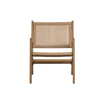Pem Fauteuil Met Armleuning Aluminium Naturel