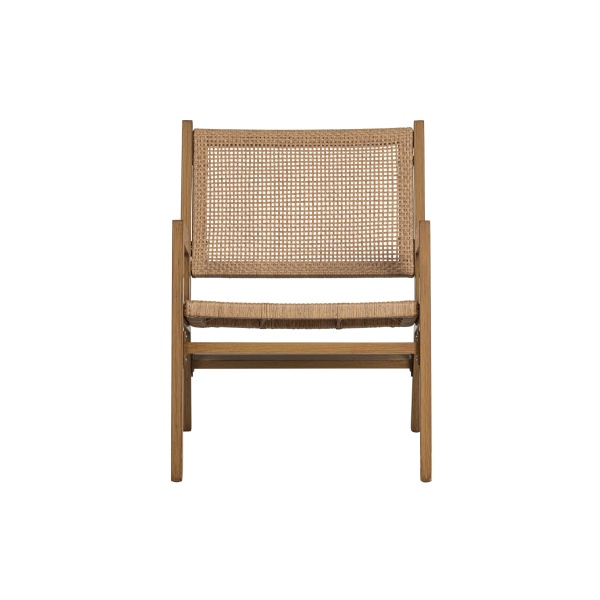Pem Fauteuil Met Armleuning Aluminium Naturel