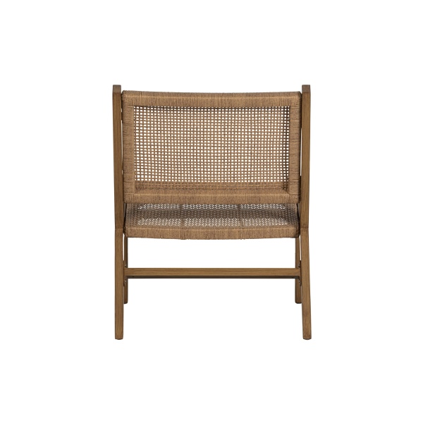 Pem Fauteuil Met Armleuning Aluminium Naturel