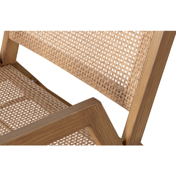 Pem Fauteuil Met Armleuning Aluminium Naturel