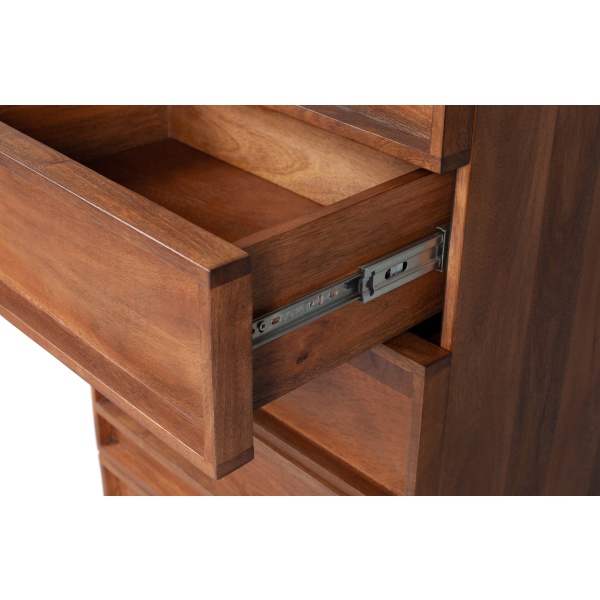 Forrest 5-ladenkast Mango Hout Naturel