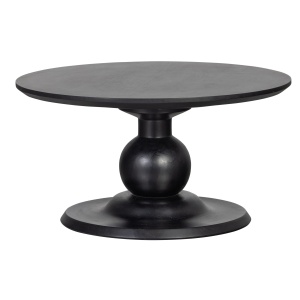 Blanco Salontafel Ø68cm Mango Diep Zwart