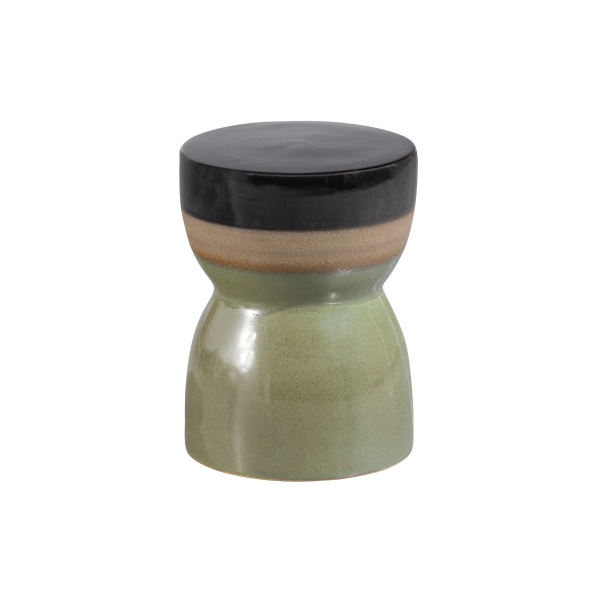 Glazed Kruk Bijzettafel Veggie 43xØ33cm