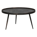 Bounds Bijzettafel Xl Hout/metaal Antique Goud 40xØ76