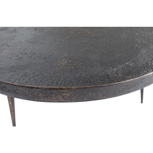 Bounds Bijzettafel Xl Hout/metaal Antique Goud 40xØ76