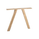 Set V 2 - Tablo 3-standen Poot Vierkant Kd Eiken [fsc]