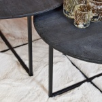 Salontafel Arlington Set van 2 Black