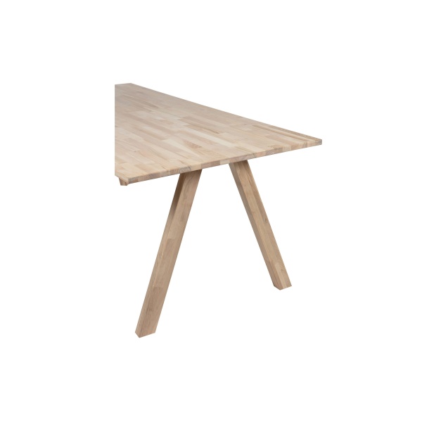 Set V 2 - Tablo 3-standen Poot Vierkant Kd Eiken [fsc]