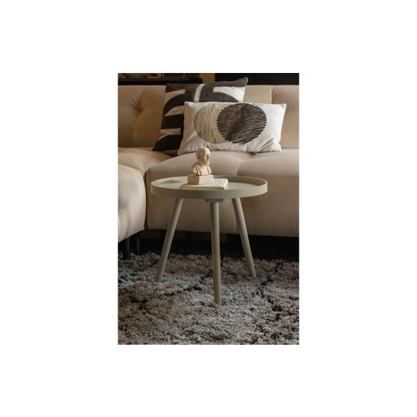 Sasha Bijzettafel Antique Beige Ø41cm